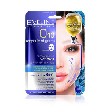 Μάσκα προσώπου Eveline Korean Αντιρυτιδική Q10