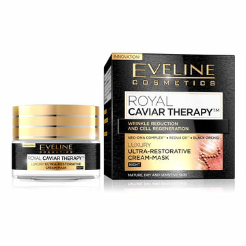 Eveline Royal Caviar Therapy Μάσκα νύχτας προσώπου 50 ml