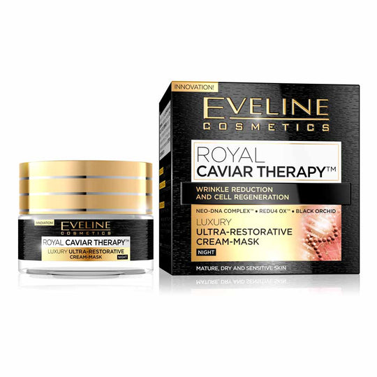 Eveline Royal Caviar Therapy Μάσκα νύχτας προσώπου 50 ml