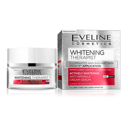 Ορός ημέρας και νύχτας Eveline Whitening Therapist 50 ml