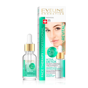 Θεραπεία προσώπου Eveline Face Therapy Dermorevital Detox Ενυδατικό 18 ml
