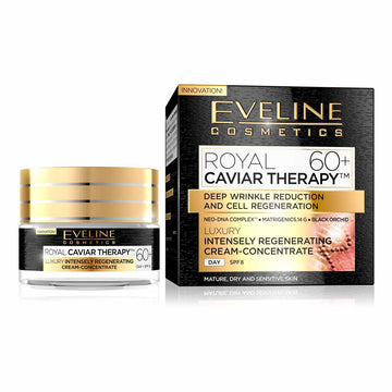 Κρέμα προσώπου ημέρας Eveline Royal Caviar Therapy 60+ 50 ml