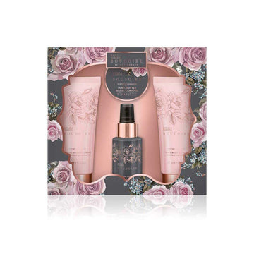 Σετ δώρου 4 τεμαχίων Baylis&Harding Boudoire Midnight Rose Petals Small