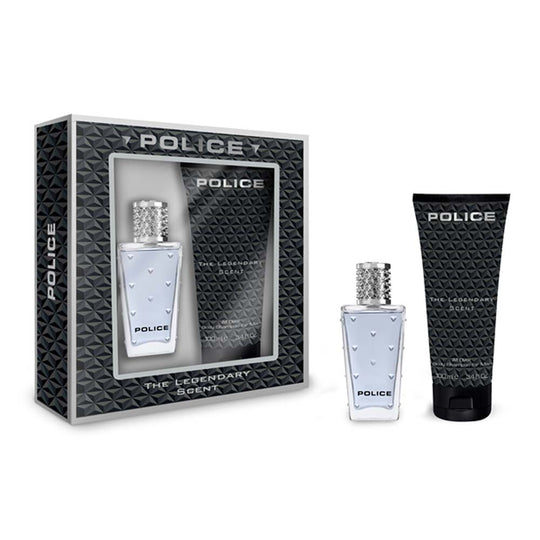 Σετ δώρου Police Legendary Scent for man eau de parfum + αφρόλουτρο