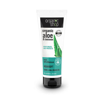 Organic Shop Irish SPA κρέμα-gel χεριών και νυχιών 75 ml