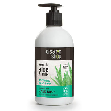 Απαλό σαπούνι χεριών Organic Shop Barbados Aloe 500 ml