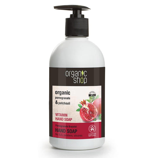 Οργανικό υγρό σαπούνι χεριών Organic Shop Pomegranate Bracelet 500 ml