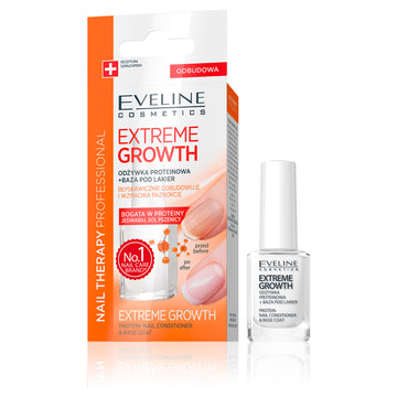 Θεραπεία ανάπτυξης νυχιών Eveline Protein Extreme Growth 12 ml