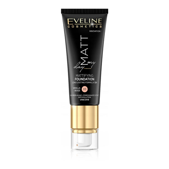 Eveline Matt My Day Foundation 03 Vanilla Beige 40 ml