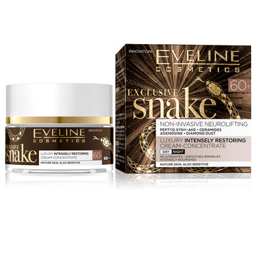 Κρέμα ημέρας και νύχτας Eveline Exclusive Snake 60+ 50 ml