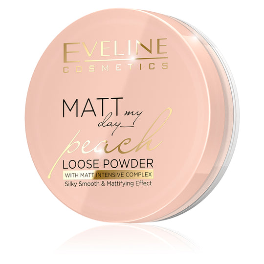 Πούδρα ματ Eveline Matt My Day Peach