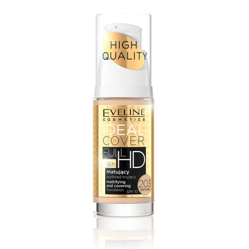 Eveline Ideal Cover Full HD Make Up Natural No. 203 30ml