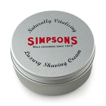 Κρέμα ξυρίσματος Simpson Luxury άοσμη 125 ml