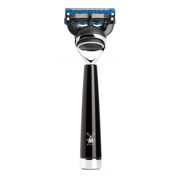 Ξυριστική μηχανή συμβατή με Gillette Fusion και premium λαβή ρητίνης R 146 F