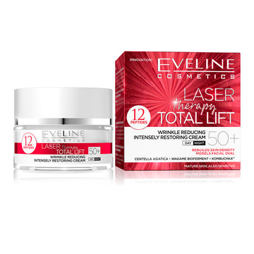Κρέμα ημέρας και νύχτας Eveline Laser Total Lift 50+ 50 ml