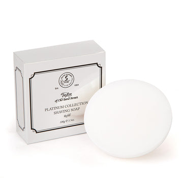 Ανταλλακτικό σαπούνι ξυρίσματος Taylor of Old Bond Street Platinum 100g
