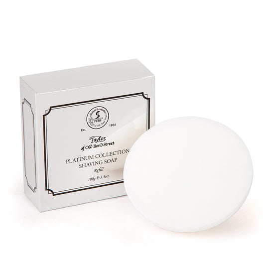 Ανταλλακτικό σαπούνι ξυρίσματος Taylor of Old Bond Street Platinum 100g
