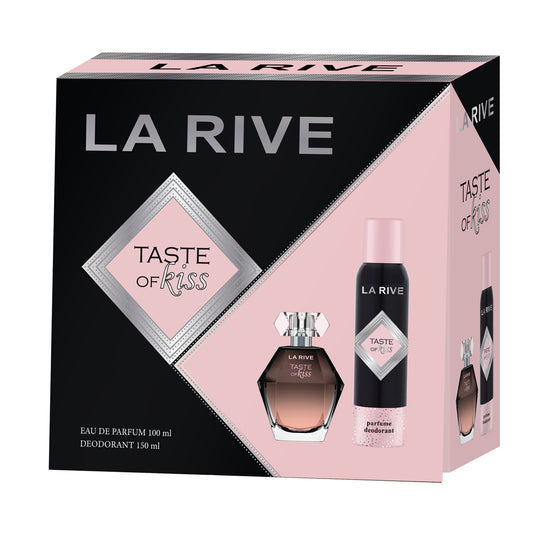 Σετ δώρου La Rive Taste of Kiss άρωμα και αποσμητικό