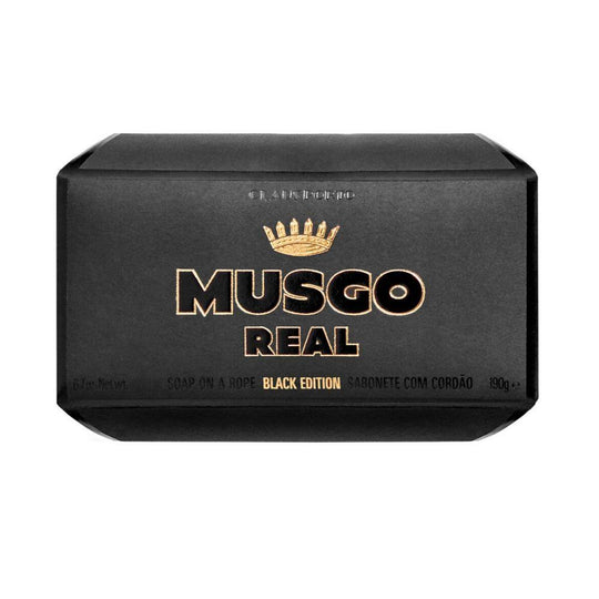 Σαπούνι Musgo Real Black Edition 190 γρ