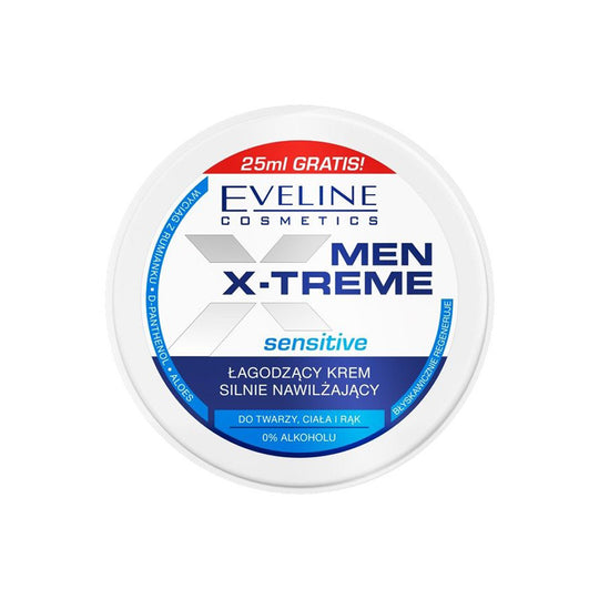 Ενυδατική κρέμα Eveline Men X-Treme Sensitive 100 ml