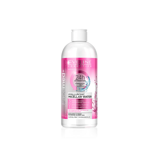 Μικυλλιακό νερό Eveline Hyaluronic 3σε1 100 ml