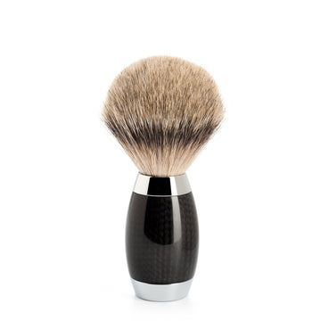 Πινέλο Ξυρίσματος Silvertip Badger με τρίχα ασβού και λαβή από ανθρακονήματα 493 ED 1