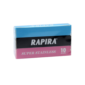 Ανταλλακτικές λεπίδες ξυραφιών Rapira Super Stainless 10 τεμάχια