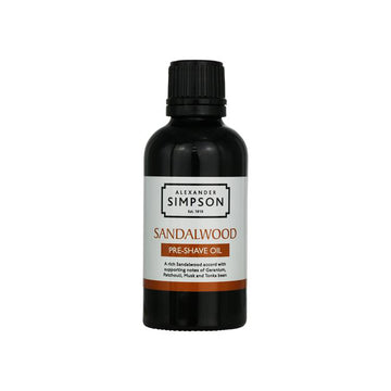 Προ-ξυριστικό λάδι Simpson Sandalwood 50 ml