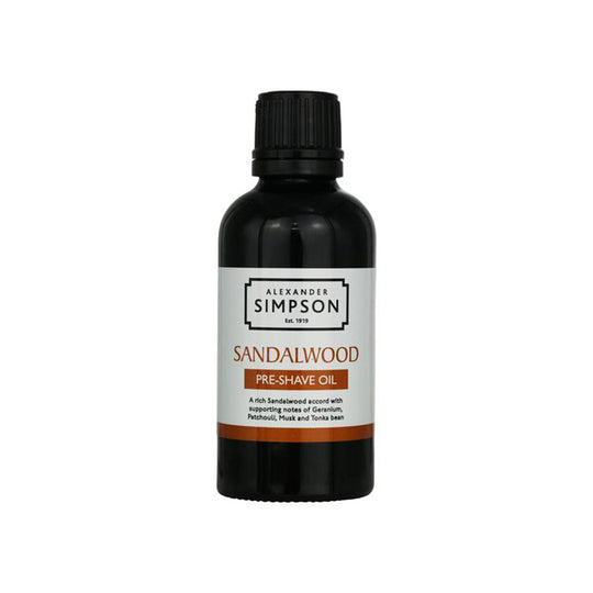 Προ-ξυριστικό λάδι Simpson Sandalwood 50 ml
