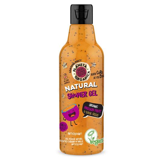 Αφρόλουτρο Skin Super Good Organic Passion Fruit and Basil Seeds 250 ml