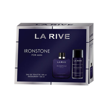 Σετ δώρου La Rive Ironstone με άρωμα και αποσμητικό
