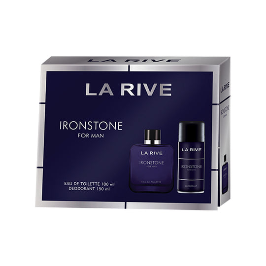 Σετ δώρου La Rive Ironstone με άρωμα και αποσμητικό