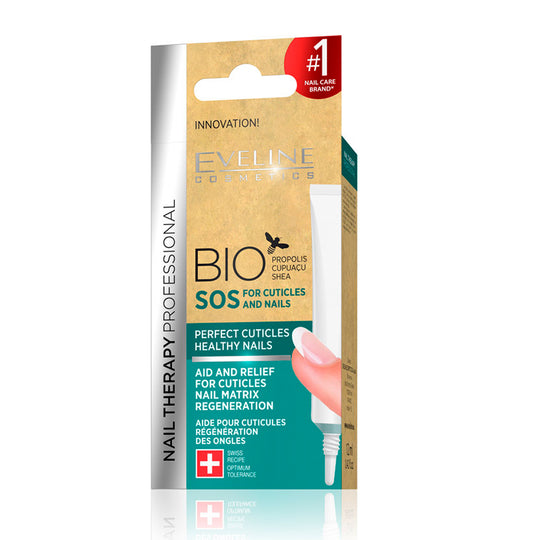 Θεραπεία για επωνύχια και νύχια Eveline Nail Therapy Bio SOS 12 ml