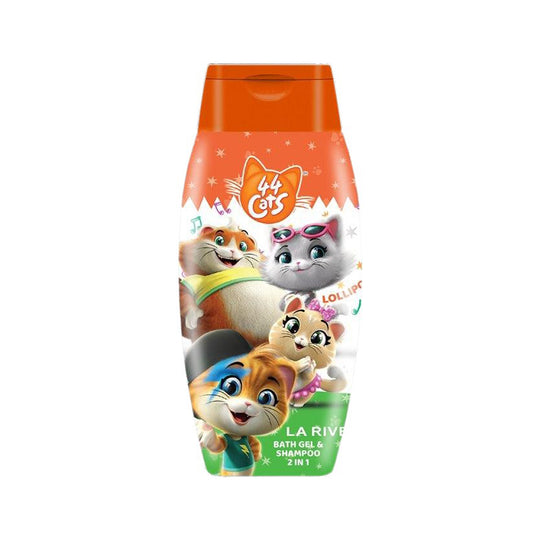 Αφρόλουτρο και σαμπουάν 2 σε 1 La Rive 44 Cats Lollipop 250 ml