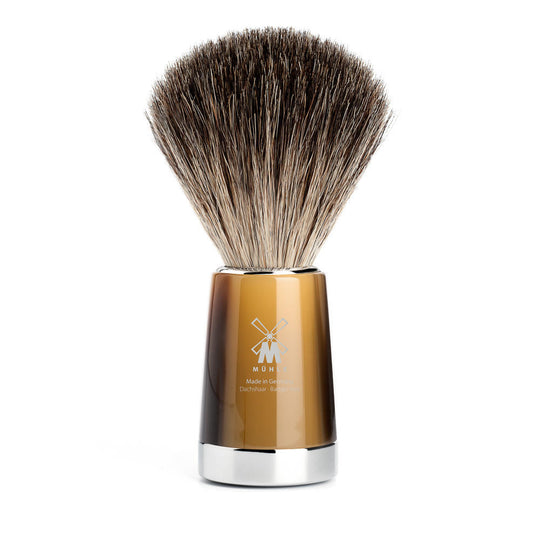 Πινέλο Ξυρίσματος Pure Badger με τρίχα ασβού και λαβή από premium ρητίνη 81 M 142
