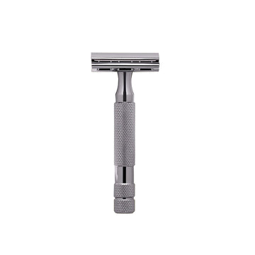 Κλασική ξυριστική μηχανή ασφαλείας Rockwell 6C Gunmetal Chrome