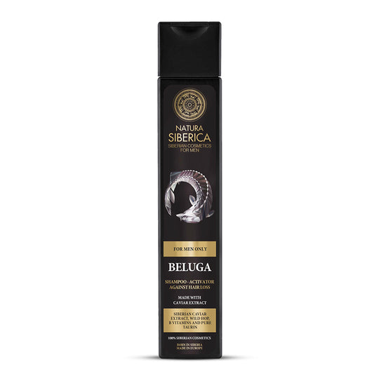 Σαμπουάν για την ανάπτυξη των μαλλιών Natura Siberica for Men Beluga 250 ml