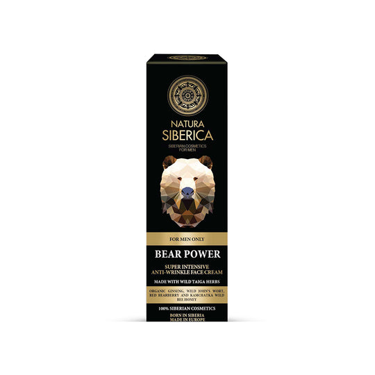 Κρέμα προσώπου αντιρυτιδική Natura Siberica for Men Bear Power 50 ml