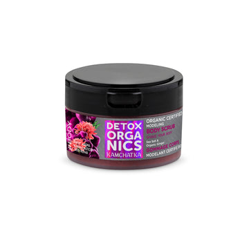 Scrub σώματος διαμόρφωσης Natura Siberica Detox Organics Kamchatka 200 ml