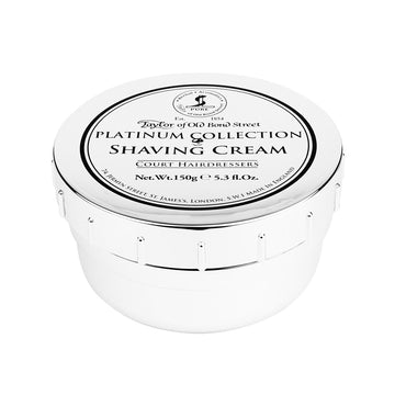 Κρέμα ξυρίσματος με μπολ Taylor of Old Bond Street Platinum Collection 150 γρ