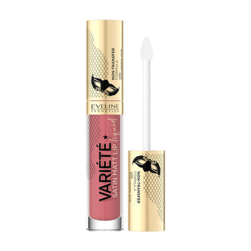 Υγρό κραγιόν Eveline Variete Satin Matt Lip Liquid No. 5, 4,5 ml