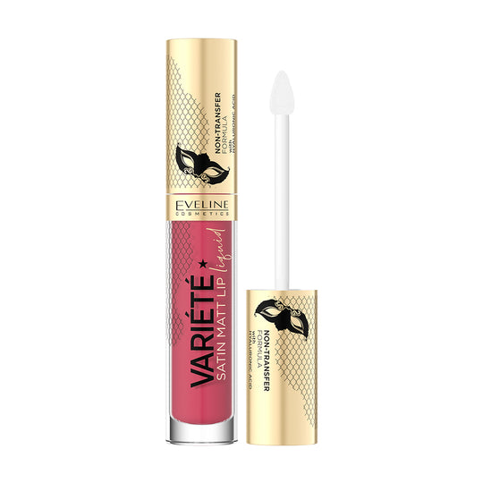 Υγρό κραγιόν Eveline Variete Satin Matt Lip Liquid Νο. 6, 4.5 ml