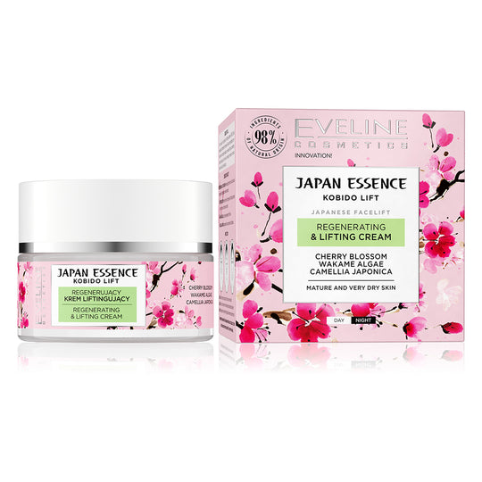 Κρέμα αναδόμησης και lifting Eveline Japan Essence 50 ml