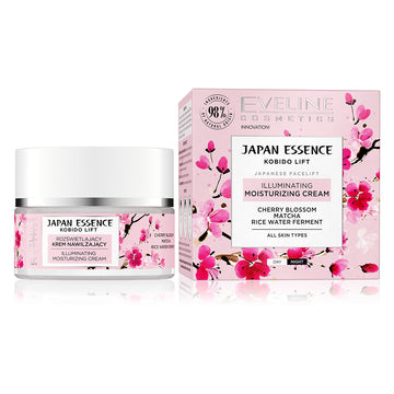 Κρέμα λάμψης και ενυδάτωσης Eveline Japan Essence 50 ml