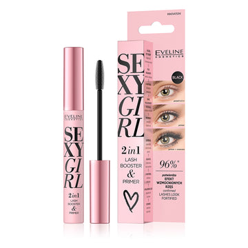 Eveline Sexy Girl Booster και Primer Βλεφαρίδων 2 σε 1 10 ml