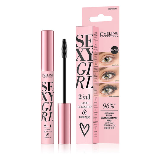 Eveline Sexy Girl Booster και Primer Βλεφαρίδων 2 σε 1 10 ml