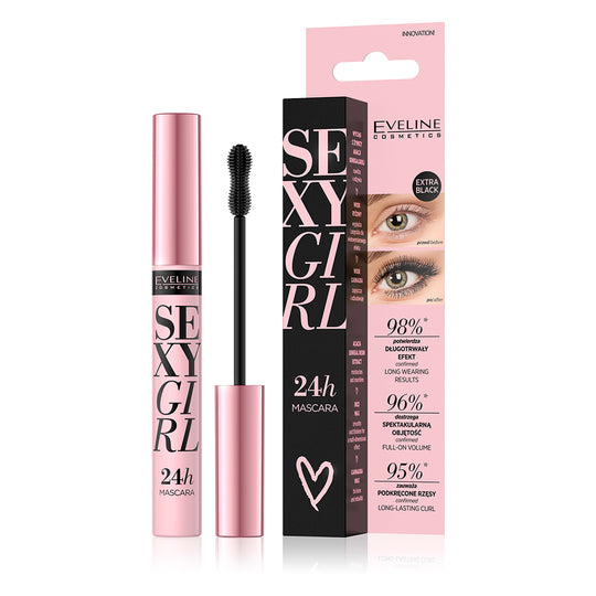 Μάσκαρα Eveline Sexy Girl 24ωρη 10 ml
