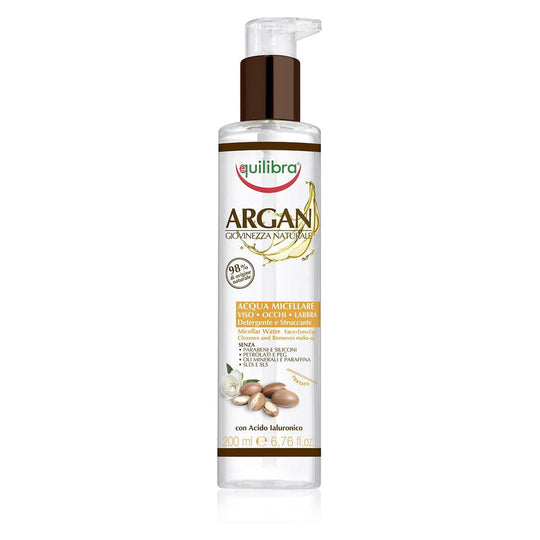 Μικυλλιακό νερό με Argan Equilibra 200 ml