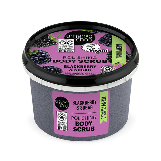 Πίλινγκ Σώματος Organic Shop Polishing Blackberry and Sugar 250 ml