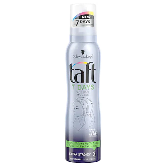 Αφρός μαλλιών Taft 7 Days Volume, 150 ml